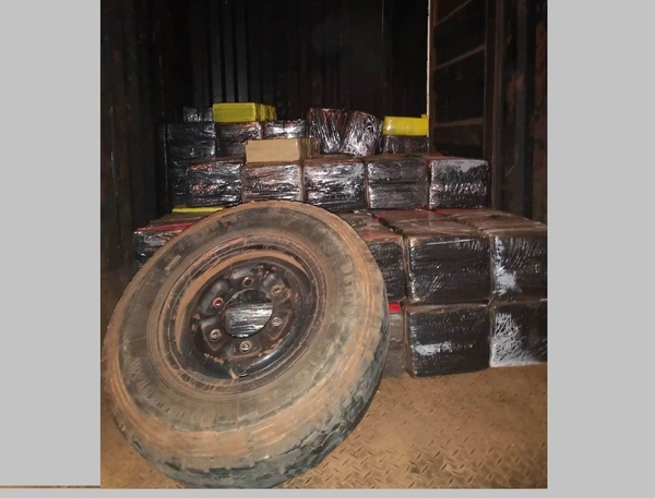 Incautaron más de 2 mil kilos de marihuana, en San Pedro - ADN Paraguayo