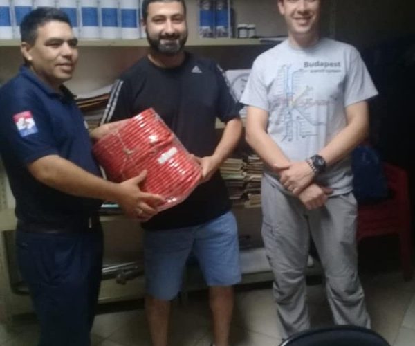 Donan cuerdas a bomberos de Franco