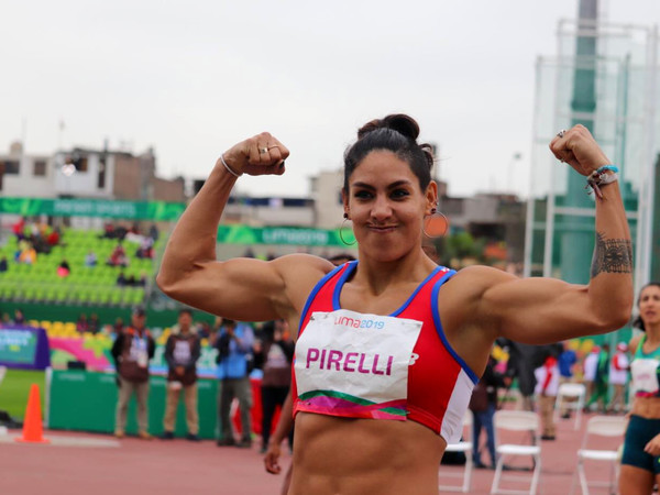 Camila Pirelli logra el cuarto puesto en heptatlón