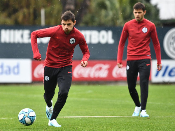 Ángel y Óscar ya entrenaron con el plantel de San Lorenzo