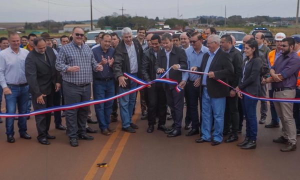 Inauguran ruta Naranjal-San Cristóbal