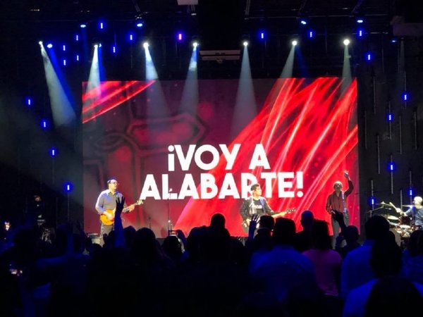 Banda cristiana Rojo se presentará en la Costanera de Asunción