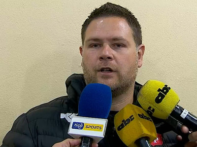 Daniel Farrar, contento por el punto de oro para River