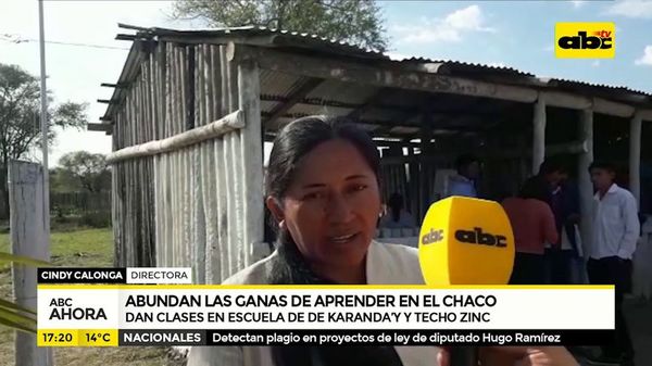 Abundan las ganas de aprender en el chaco - ABC Noticias - ABC Color