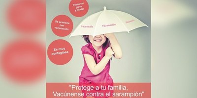 REPORTAN 70% DE INCREMENTO DE CASOS DE SARAMPIÓN EN LA REGIÓN
