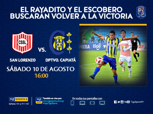San Lorenzo juega en su cancha ante el Escobero