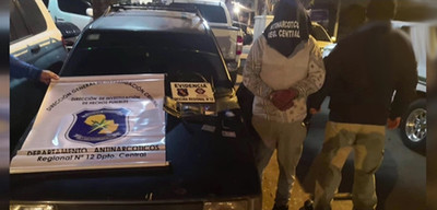Detienen a sexagenario con 120 dosis de cocaína | Noticias Paraguay