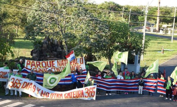 Invitan a manifestación para recuperar ciclovía del Parque Guasu - Nacionales - ABC Color