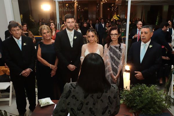 La boda civil de Olivia y Matías