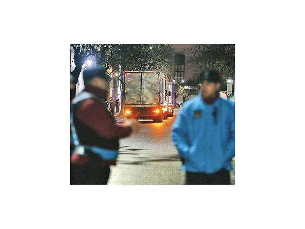 Gran despliegue logístico y de seguridad