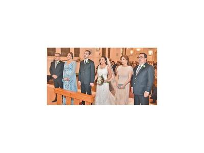 El casamiento de Romina Gini y Julio Frontanilla
