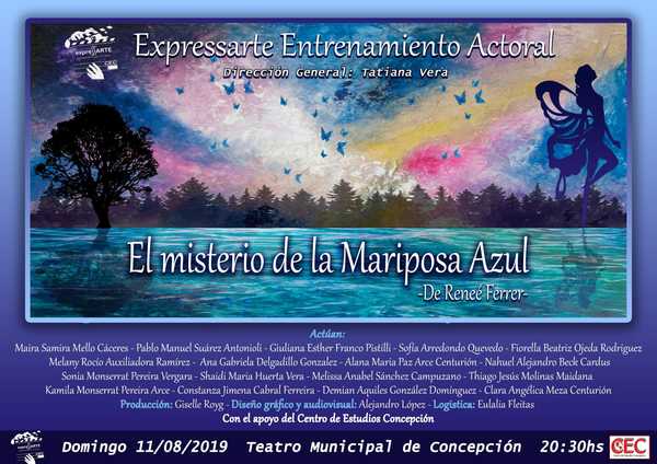 Propuesta teatral “El misterio de la Mariposa Azul”