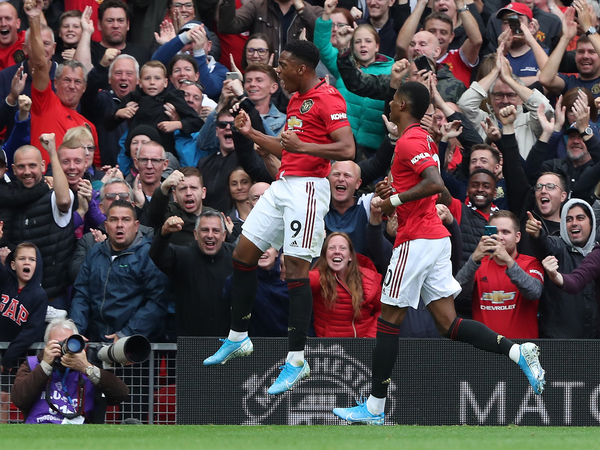 Arranque a toda orquesta de Manchester United