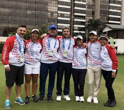 Histórica participación de delegación de golf | Noticias Paraguay