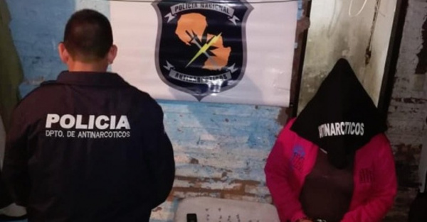 Doña vendía “el purete” y fue detenida ndaje