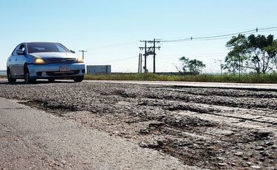 La supercarretera Itaipú será reparada - Economía - ABC Color