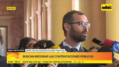 Buscan mejorar las contrataciones públicas - ABC Noticias - ABC Color
