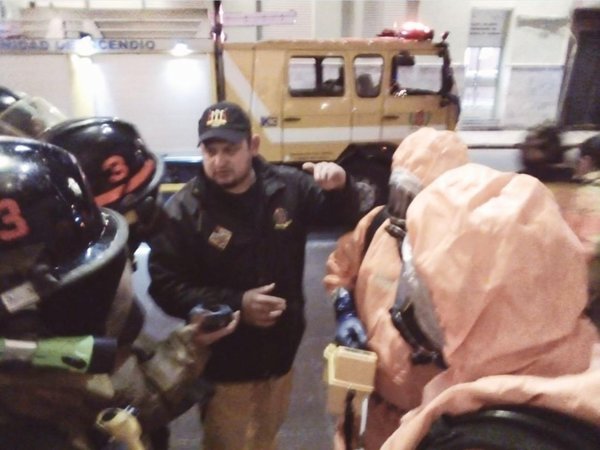 Un extraño gas sembró gran pánico en  el Teatro Municipal