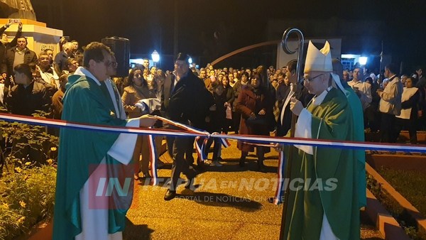 GRAL. ARTIGAS: INAUGURARON MEJORAS EN PARROQUIA VIRGEN DEL ROSARIO