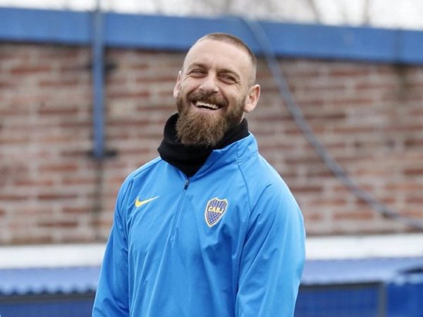 Daniele De Rossi debutará este martes en Boca Juniors 