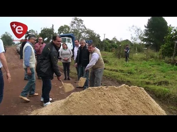 INICIAN OBRAS DE EMPEDRADO SANTO DOMINGO - ITÁ PASO