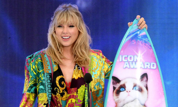 Taylor Swift fue una de las grandes ganadoras de los Teen Choice Awards 2019