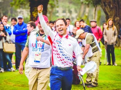 Golf guaraní de ORO en los Panamericanos