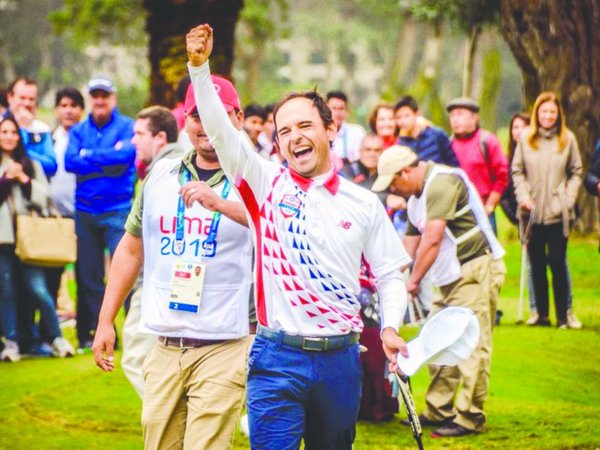 Golf guaraní de ORO en los Panamericanos