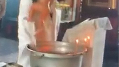 Un pa’i casi  ahoga a bebé en bautismo