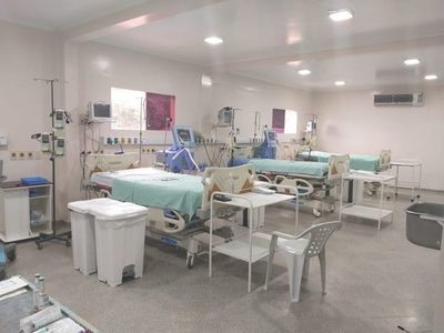 Hospital de Calle'i : Reabren Unidad de Cuidados Intensivos de Adultos | San Lorenzo Py