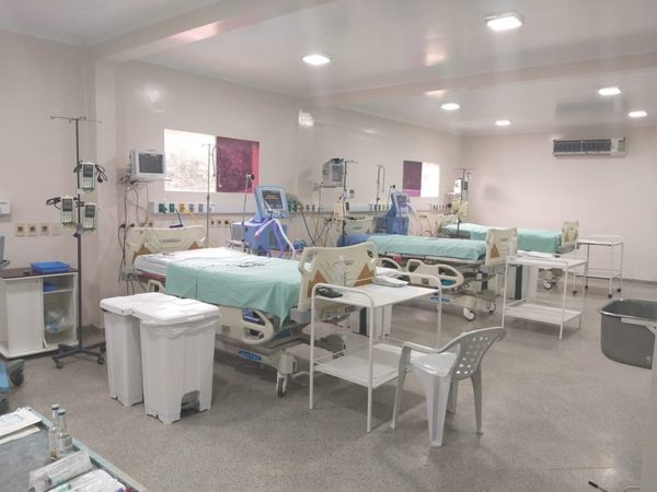 Hospital de Calle'i : Reabren Unidad de Cuidados Intensivos de Adultos | San Lorenzo Py