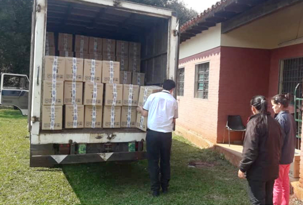 Salud Pública entrega más de 42.000 kilos de leche fortificada a servicios de Caaguazú | .::Agencia IP::.