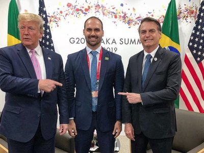 Fiscalía brasileña busca que hijo de Bolsonaro no sea embajador