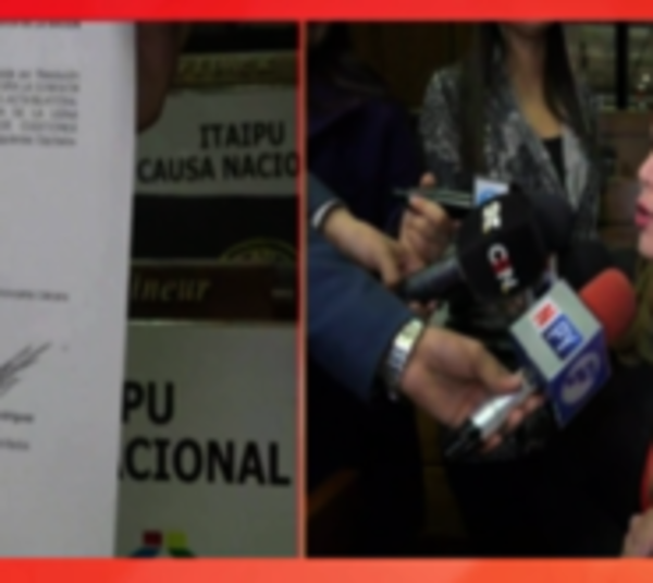 Excluyen a Kattya González de comisión investigadora de Itaipú - Paraguay.com