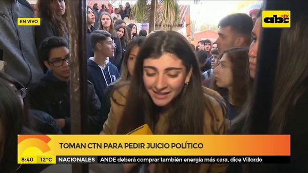 Toman CTN para pedir juicio político - ABC Noticias - ABC Color