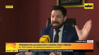 Presentan acusación contra Díaz Verón - ABC Noticias - ABC Color