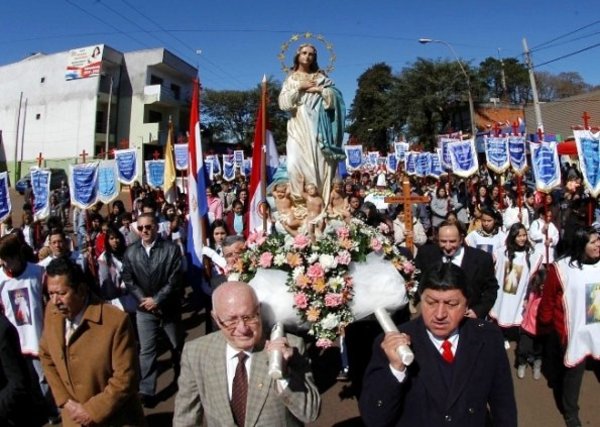 Hernandarias celebra sus fiestas en honor a Nuestra Señora de la Asunción