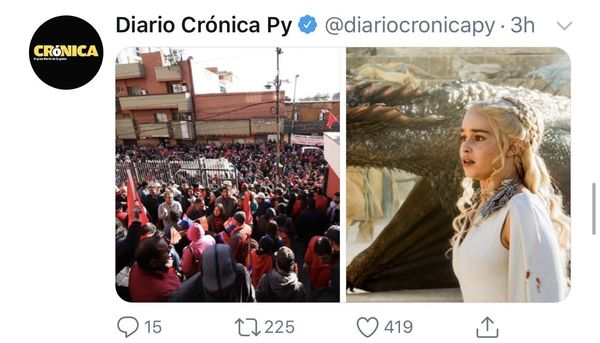 ¿Diario Crónica pide fuego para la multitud colorada?