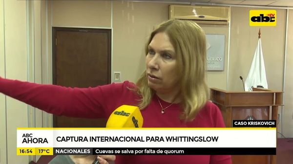 Captura internacional para Whittingslow - ABC Noticias - ABC Color