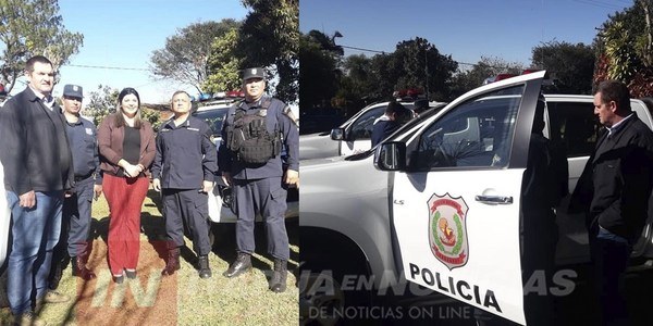 NUEVAS PATRULLAS POLICIALES PARA EL DISTRITO DE NUEVA ALBORADA.