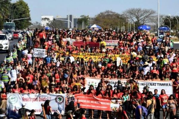 Mujeres indígenas denuncian en Brasilia “políticas genocidas”