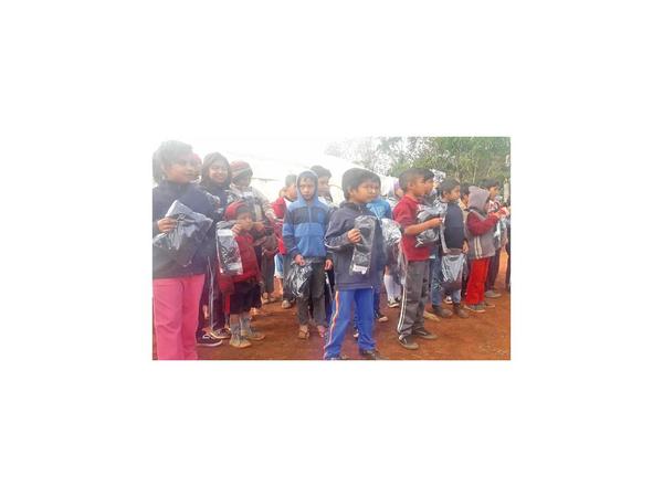 San Pedro: Niños de escuelas indígenas reciben donación