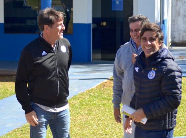 Sanguinetti recibió a Berizzo