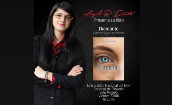 Escritora franqueña presenta libro "Diamante, caminos que se cruzan"