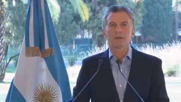 Macri anuncia «medidas de alivio» y pide «disculpas» por sus dichos tras las PASO | .::Agencia IP::.