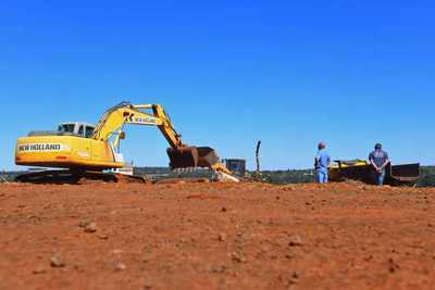 Se intensifican los trabajos en la zona del futuro Puente de la Integración Paraguay-Brasil
