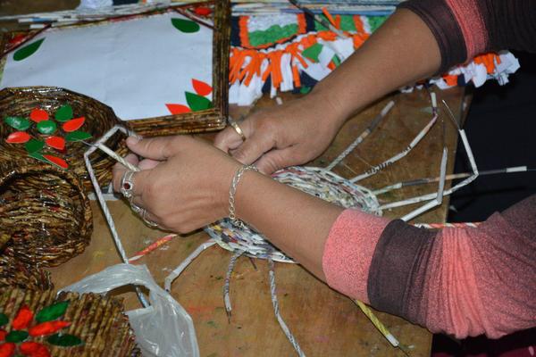 Usan el reciclaje y el arte para apuntalar la rehabilitación en el Buen Pastor » Ñanduti