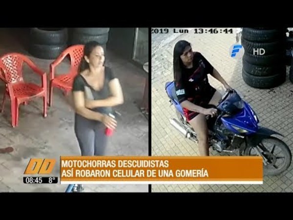 Motochorras descuidistas