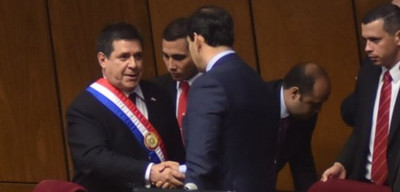 Cartes recibió a senadores de Añetete | Noticias Paraguay