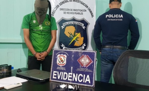 Supuesto distribuidor de drogas detenido